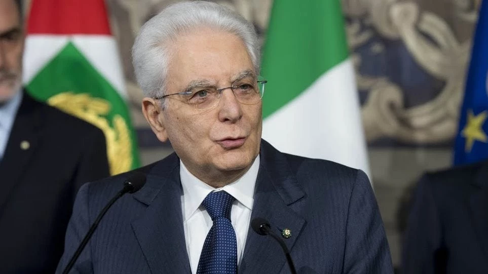 Ματαρέλα: Θεμελιώδους σημασίας η συμμετοχή στην ΕΕ – Χρέος μου να προστατεύσω τις οικονομίες των Ιταλών